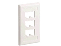 Panduit - Faceplate - off white
