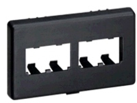 Panduit MINI-COM Snap-On Modular Furniture Faceplate