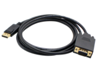 AddOn 5 Pack 6ft DisplayPort to VGA Adapter Cable