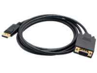 AddOn 5 Pack 3ft DisplayPort to VGA Adapter Cable