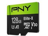 PNY Elite-X - Flash memory card (microSDXC to SD adapter included)
