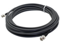 AddOn 32.81ft BNC Coaxial Black Patch Cable