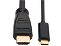Tripp Lite USB C to HDMI Adapter Cable USB 3.1 Gen 1 4K M/M USB-C Black 3ft