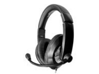 HEADSET WITH IN-LINE VOLUME CONTROL WITH USB PLUG