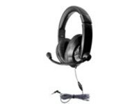 HEADSET WITH IN-LINE VOLUME CONTROL AND 3.5MM TRRS