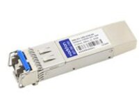 AddOn - SFP+ transceiver module (equivalent to: Cisco ONS-SC+-10G-1510)