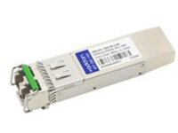 AddOn - SFP+ transceiver module (equivalent to: Cisco ONS-SC+-10G-49.3)