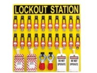 Panduit PSL-20SWCA - Lockout station with components