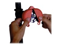 GATE VALVE LOCKOUT 1IN-2.50IN RED EA.
