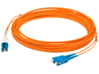AddOn 15m LC to SC OM1 Orange Patch Cable