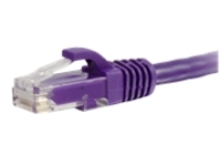 C2G 14ft Cat6a Snagless Unshielded UTP Network Patch Ethernet Cable-Purple