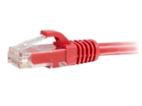C2G 6IN Cat6a Snagless Unshielded (UTP) Network Patch Ethernet Cable-Red