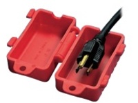 120V CORD LOCKOUT RED EA.