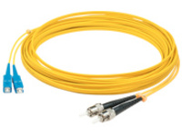 AddOn 10m SC to ST OS1 Yellow Patch Cable