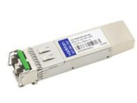 AddOn - SFP+ transceiver module (equivalent to: Fortinet FG-TRAN-SFP+EX)