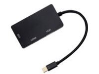 4XEM - Adapter - Mini DisplayPort male to HD-15 (VGA), HDMI, DVI female