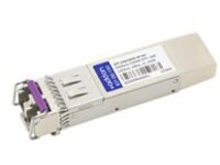 AddOn - SFP+ transceiver module (equivalent to: MRV SFP-10GCWER-49)