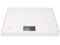 A BEAMFORMING CEILING ARRAY MIC WITH TWO DANTE AND ONE ANALOG AUDIO OUTPUT, POE