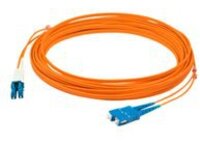 AddOn 8m LC to SC OM1 Orange Patch Cable