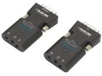 Black Box Mini Extender Kit for DVI-D and Stereo Audio over Fiber - video/audio extender - TAA Compliant