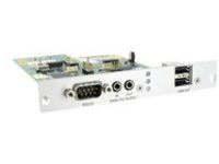 Black Box DKM HD Video and Peripheral Matrix Switch Receiver Modular Interface Card - audio/USB/serial extender