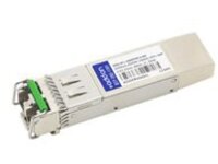 AddOn - SFP+ transceiver module (equivalent to: Cisco ONS-SC+-10GEP43.3)