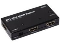 Monoprice Blackbird 2x1 HDMI 1.4 Switch, Mini, HDCP 1.4, 1080P@60hz