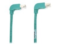 Black Box SpaceGAIN Down to Down - patch cable - 1.8 m - green
