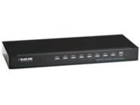 Black Box DVI-D Splitter with Audio and HDCP, 1 x 8