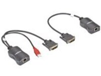 Black Box Line-Powered Extender DVI over CATx