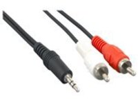 Axiom - Audio cable - stereo mini jack (M) to RCA x 2 (M)