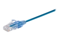 Monoprice SlimRun patch cable - 3.05 m - blue