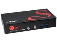 SIIG 2 Port 4K 60HZ HDMI KVM Switch with USB 3.0, Audio, Mic, HDMI, HDR