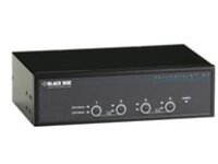 Black Box KVM Switch Dual-Head DVI 4-Port USB