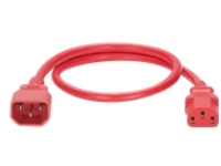 NON-LOCKING POWER CORDIEC C14 TO IEC C EA