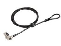Kensington Slim N17 Combination Laptop Lock for Wedge-Shaped Slot