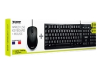 PORT PACK CLAVIER + SOURIS USB BUDGET