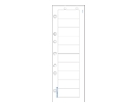 Zebra LaserBand - 63.5 x 25.4 mm 10000 label(s) (1000 sheet(s) x 10 labels