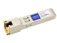 AddOn - SFP+ transceiver module (equivalent to: Juniper JNP-SFPP-10GE-T)