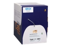 Tripp Lite Cat6 Ethernet Cable, CMP-LP 0.5A Plenum, 100W High-Power PoE &amp; PoE&#x2B;&#x2B;, Solid 23 AWG, Gray, 305 m