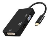 4XEM - docking station - USB-C / Thunderbolt 3 - VGA, DVI, HDMI