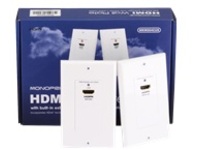 Monoprice MKW004CUS HDMI Over Cat5e / Cat6 Extender Wall Plate