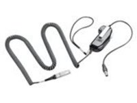 Poly - Plantronics SHS 2005-03 - PTT (push-to-talk) headset adapter for headset