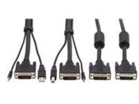 Eaton Tripp Lite Series Dual DVI KVM Cable Kit