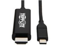 Tripp Lite USB C to HDMI Adapter Cable USB 3.1 Gen 1 4K M/M USB-C Black 6ft