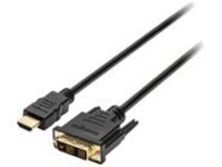 Kensington HDMI (M) to DVI-D (M) Passive Cable, 6ft