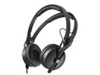 Closed-back; on-ear professional monitoring headp hones with split