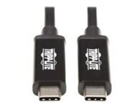 Tripp Lite Thunderbolt 3 Cable 40 Gbps Active 5A 100W PD 4K USB C M/M 1M Black