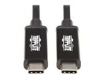 Tripp Lite Thunderbolt 3 Cable 40 Gbps Active 5A 100W PD 4K USB C M/M 1M Black
