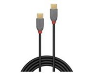 0.5M USB 2.0 TYPE C TO C CABLE ANTHRA LINE